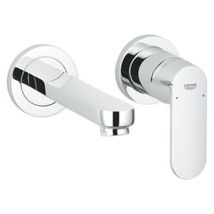Afbouwdeel Eurosmart cosmopolitan wandmengkraan 1-hendel 170mm chroom (prof)