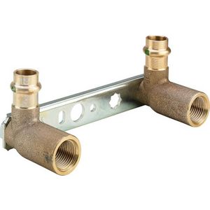 Muurplaatbeugel Met Sc 15x1/2x45x80/100 siliciumbrons/blank