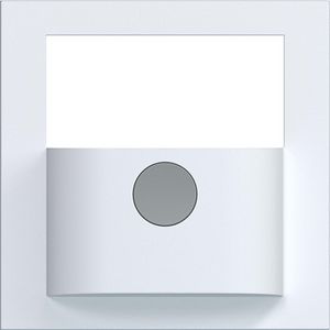 Afdekking met knop voor bewegingsmelder A.x/C.x lichtwit mat
