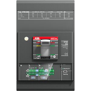 XT4H 160 Ekip Dip LSI In=100A 3p F F vast+vooraansl Ekip DIP