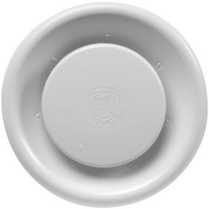 Afzuigventiel STK 100/125 kunststof ral9010