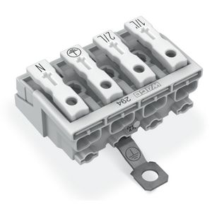 Kroonklem Drukknop extern PE-schroefcontact 294-5424 VVE=500