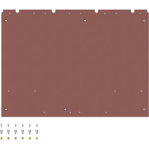 EH3 DIN2 875 Montageplaat Pertinax HxBxD 756,5x1040x5mm
