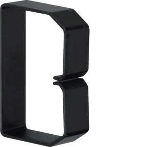 Kabelhouder voor kanaal 60x80mm B/BA6 zwart