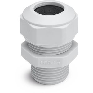 Spuitwaterdichte meerlaagse M20-wartel, grijs