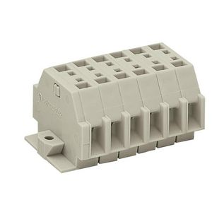 2-draads klemmenstrook z. drukknop Ex e II 262-136 VVE=100