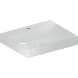 Wastafel 60x48cm met kraangat gecentreerd zonder overloop wit KeraTect ONE