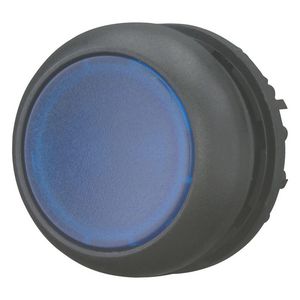 Signaaldrukknop vlak blauw terugverend M22S-DL-B VVE=10