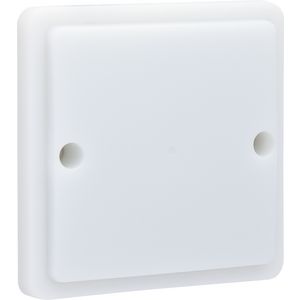 Spuitwaterdicht signaalapparaat wit transp.lens en led wit