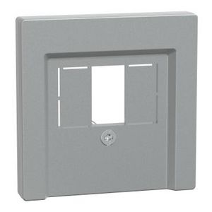 Systeem M CENTRAALPLAAT USB/HDMI ALUMINIUM Systeem M