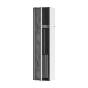 Wandbox XtraStoris toiletborstelhouder planchet mat wit