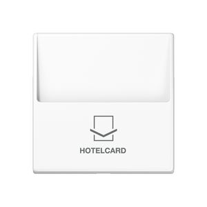Afdekking AS500 a.wit Hotelcard-schakelaar