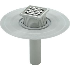 Balkon- En Terrasafvoeren 100 kunststof/grijs 49442-626983