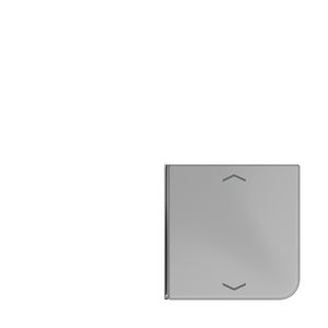 Tastafdekking 4-voudig pijl CD grijs KNX