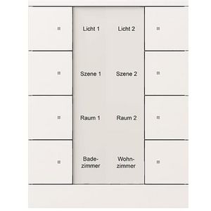 Bedienings sensor KNX - ClimaEco Wit 8f