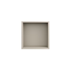 Inbouwnis Basic BOX 300x300x70mm flens kleur matt sand beige