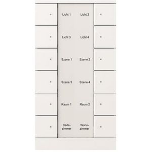 Bedienings sensor KNX - ClimaEco Wit 12f
