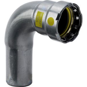 Insteekbocht 90° Megapress Gas spie x persaansluiting 1/2"