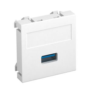 Draagplaat USB 3.0 A connector schroefaansl. 45x45mm 6104874