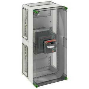 Behuizing met vermogensschakelaar IP54