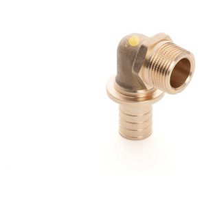 Puntknie 90° RAUTITAN LX+G schuif gas 25x3/4"bt.dr.