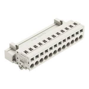 1-draads male steker 2,5mm² lichtgrijs 721-612/018-000 VVE=25