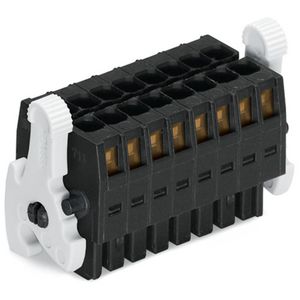 1-draads female steker, 2 rijen CAGE CLAMP 1,5 mm2 VVE=50