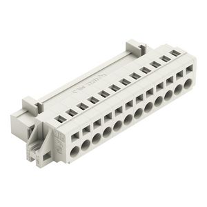 1-draads male steker 2,5mm² lichtgrijs 721-612/019-000 VVE=25