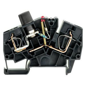 Zekeringsklem zwart 6mm2 10 A 250 V Nu VVE=20