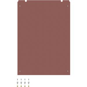 EH3 DIN1 1125 Montageplaat Pertinax HxBxD 1006,5x710x5mm