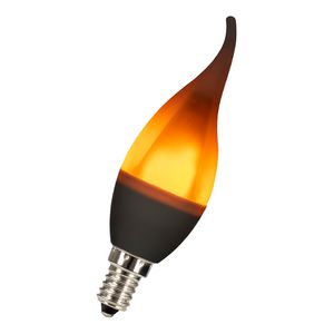 LED-lamp Flicker Flame C37 E14 1W 50lm 1800K