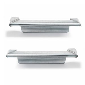 RHEINZINK walsblank kopschot B44 Li + Re  verstek set van 2