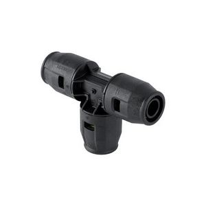 T-koppeling 16x16x16mm insteek pvdf PUSHFIT VVE= 10