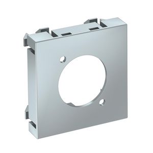 Draagplaat XLR zonder connectoraansluiting 45x45mm