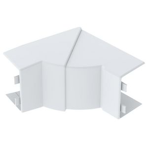 Binnenhoek LE 40x60 9010 111x60x111 polycarbonaat VVE=4