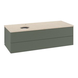 Wastafelonderkast Antao 1200x360x500mm L.Green Matt Lacquer L22153HL