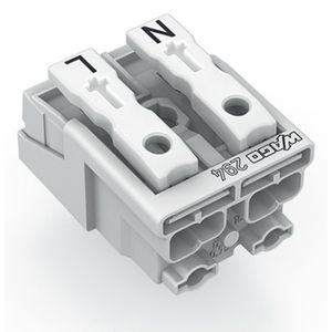 Kroonklem Drukknop extern z. PE-contact 294-5012 VVE=1000