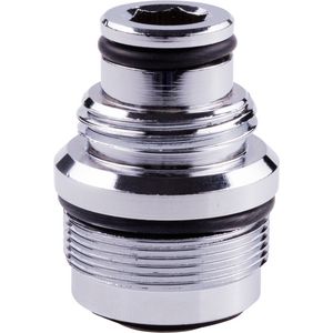 Aansluitmof chroom G1/2xM24x1