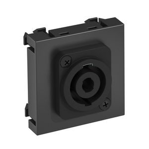 Draagplaat Speakon connector schroefaansl. 45x45mm 6105272