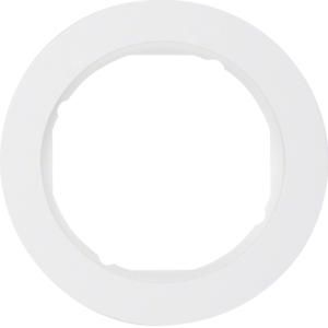 Afdekraam 1-v berker R.Classic polar wit glans