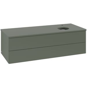 Wastafelonderkast Antao 1200x360x500mm L.Green Matt Lacquer L23050HL