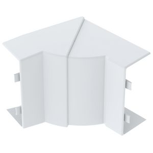 Binnenhoek LE 40x90 9010 111x90x111 polycarbonaat VVE=4