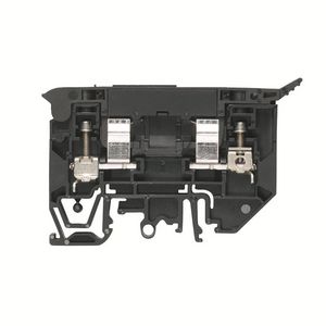 Zekeringsklem schoefaansluiting zwart 4mm2 10 A 150 V VVE=25
