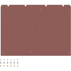 EH3 DIN2 875 Montageplaat Pertinax HxBxD 756,5x1040x5mm