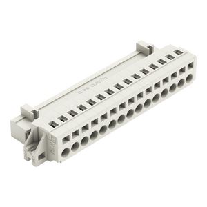 1-draads male steker 2,5mm² lichtgrijs 721-615/019-000 VVE=25