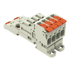 1-draads male steker Hendel li.grijs 831-1204/306-000 VVE=6