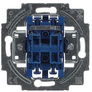 Inbouw wip-jaloezie-impulsdrukker 1-polig 10A 250V AC 2020/4 US (2020/4 US)