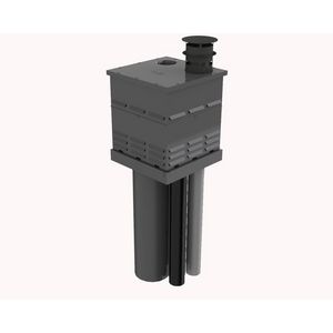 Mini-Delta schoorsteentop HR standaard AL 80-80
