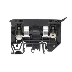 Zekeringsklem schoefaansluiting zwart 4mm2 10 A 500 V VVE=25