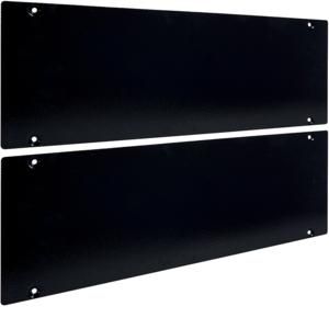 Zijwand voor sokkel IP41 600x200 mm RAL9005